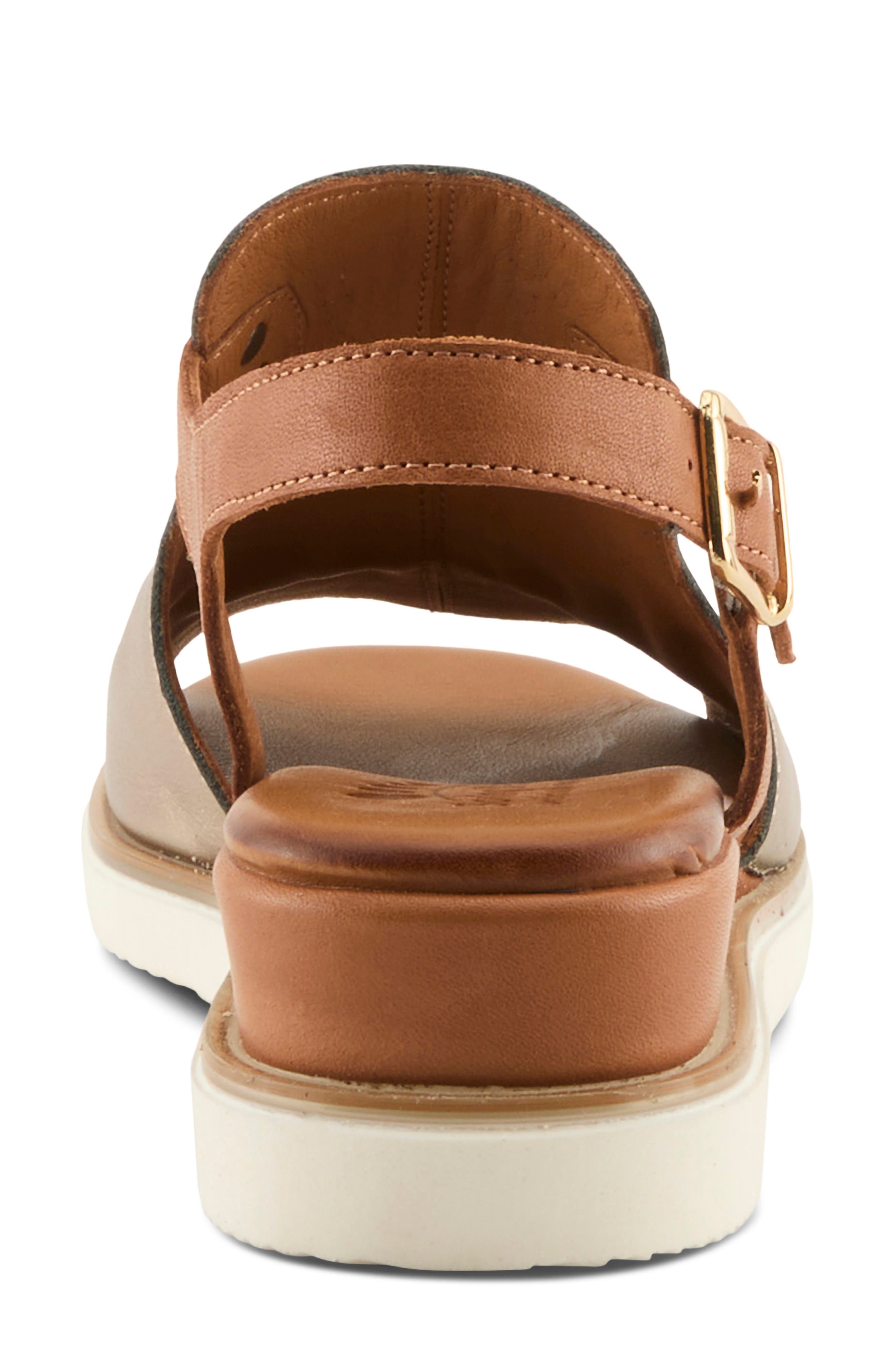 Spring Step Locals Ankle Strap Slide Sandal, Alternate, color, Bronze Multi