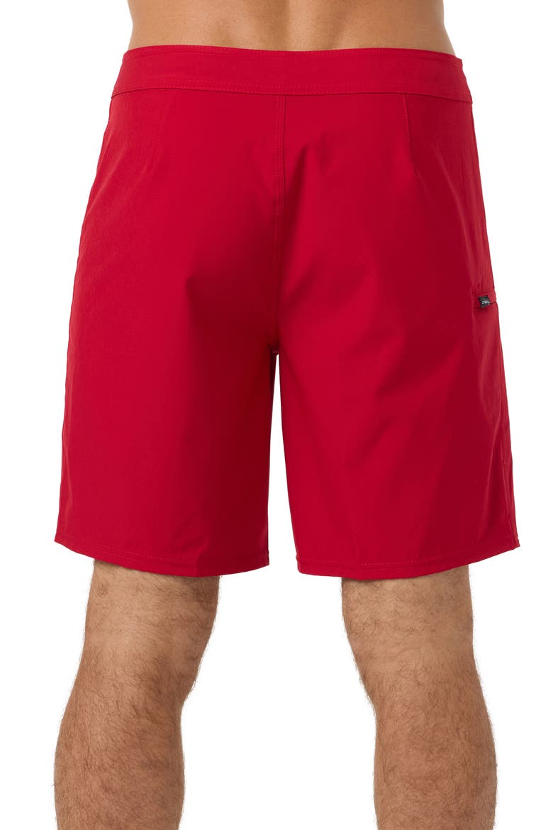 Hyperfreak Heat Lifeguard Board Shorts, Alternate, color, LIFEGUARD RED