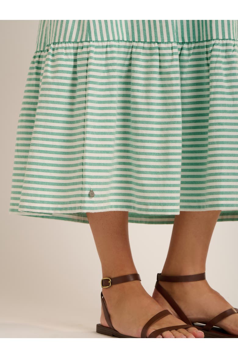 Trinn Bodice Maxi Dress, Alternate, color, Green