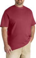 Harbor Bay by DXL Big & Tall Moisture-Wicking Jersey T-Shirt