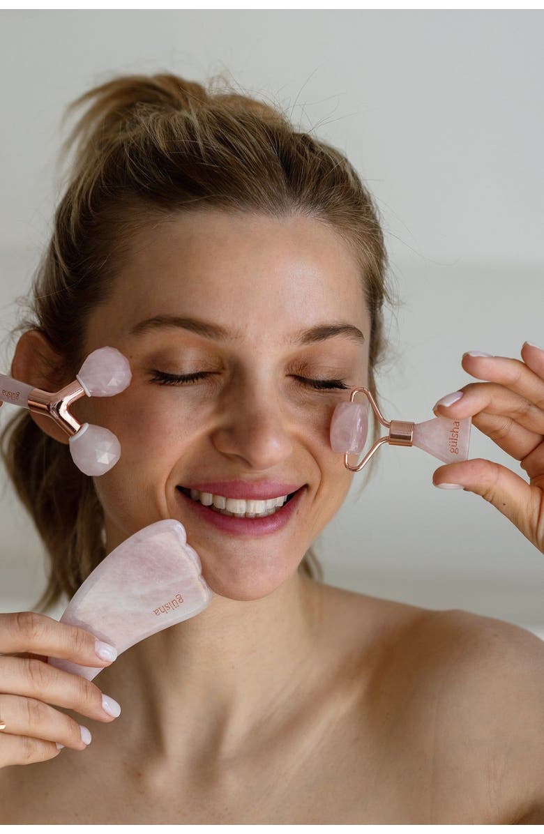 Gulsha Facial Massage Plate, Alternate, color, Pink