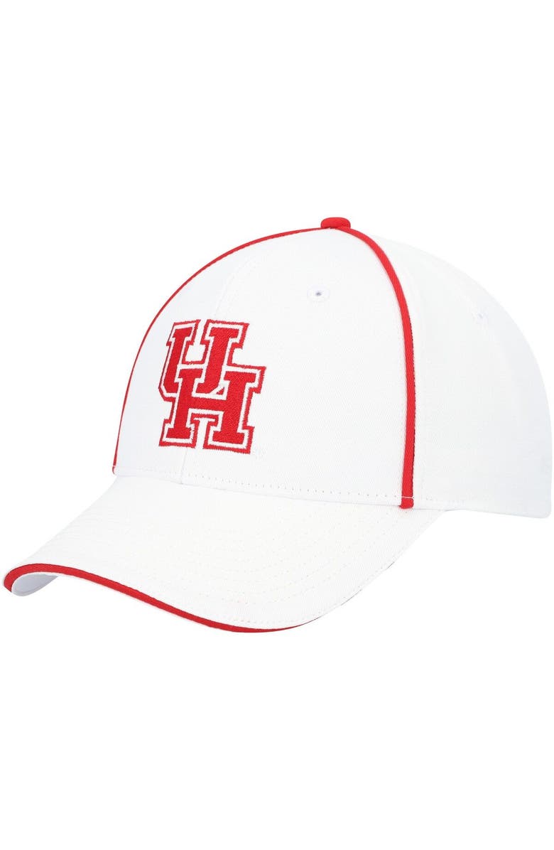 COLOSSEUM Men's Colosseum  White Houston Cougars Take Your Time Snapback Hat, Main, color, 