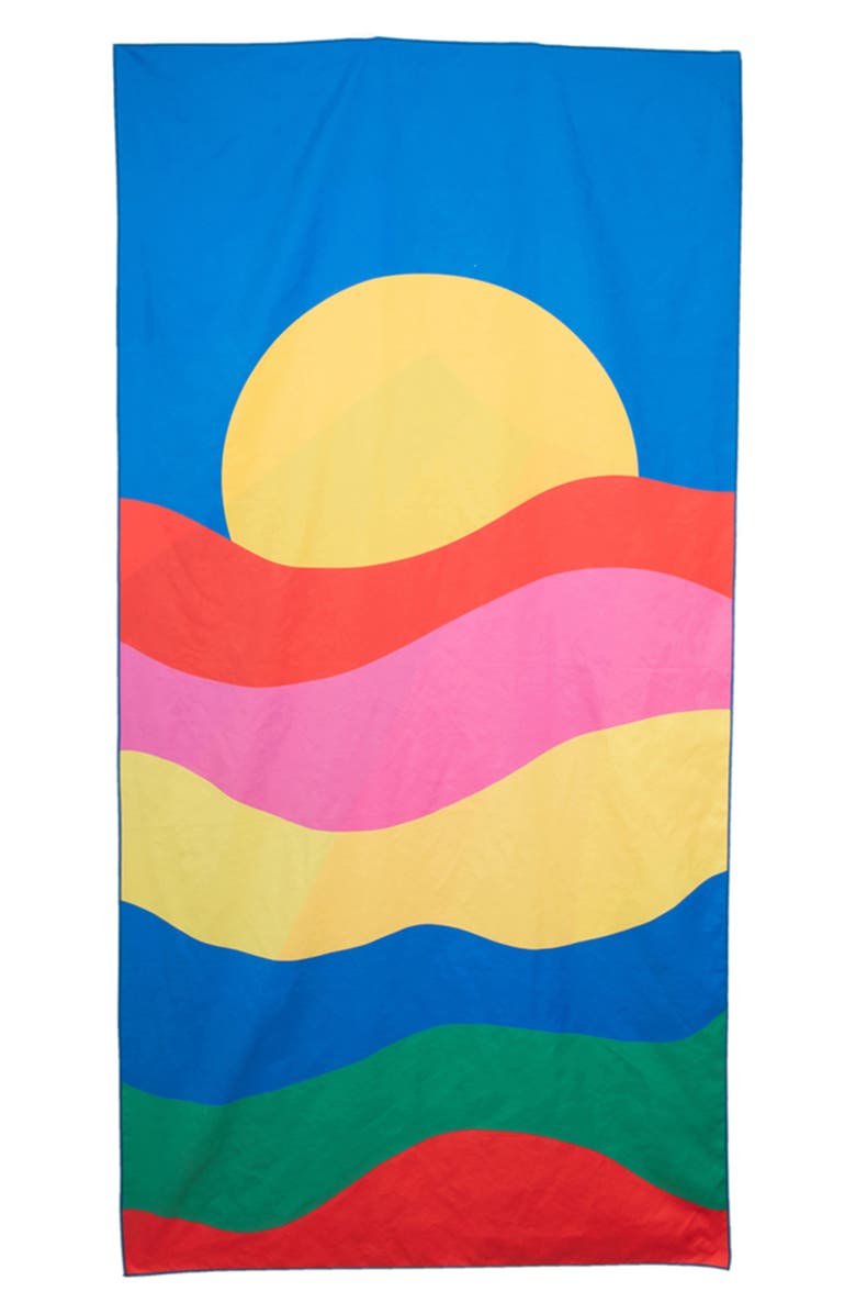 Katydid Ray of Sunshine Quick Dry Beach Towel, Alternate, color, Ray Of Sunshine