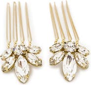 Brides & Hairpins Kenji Set of 2 Crystal Combs