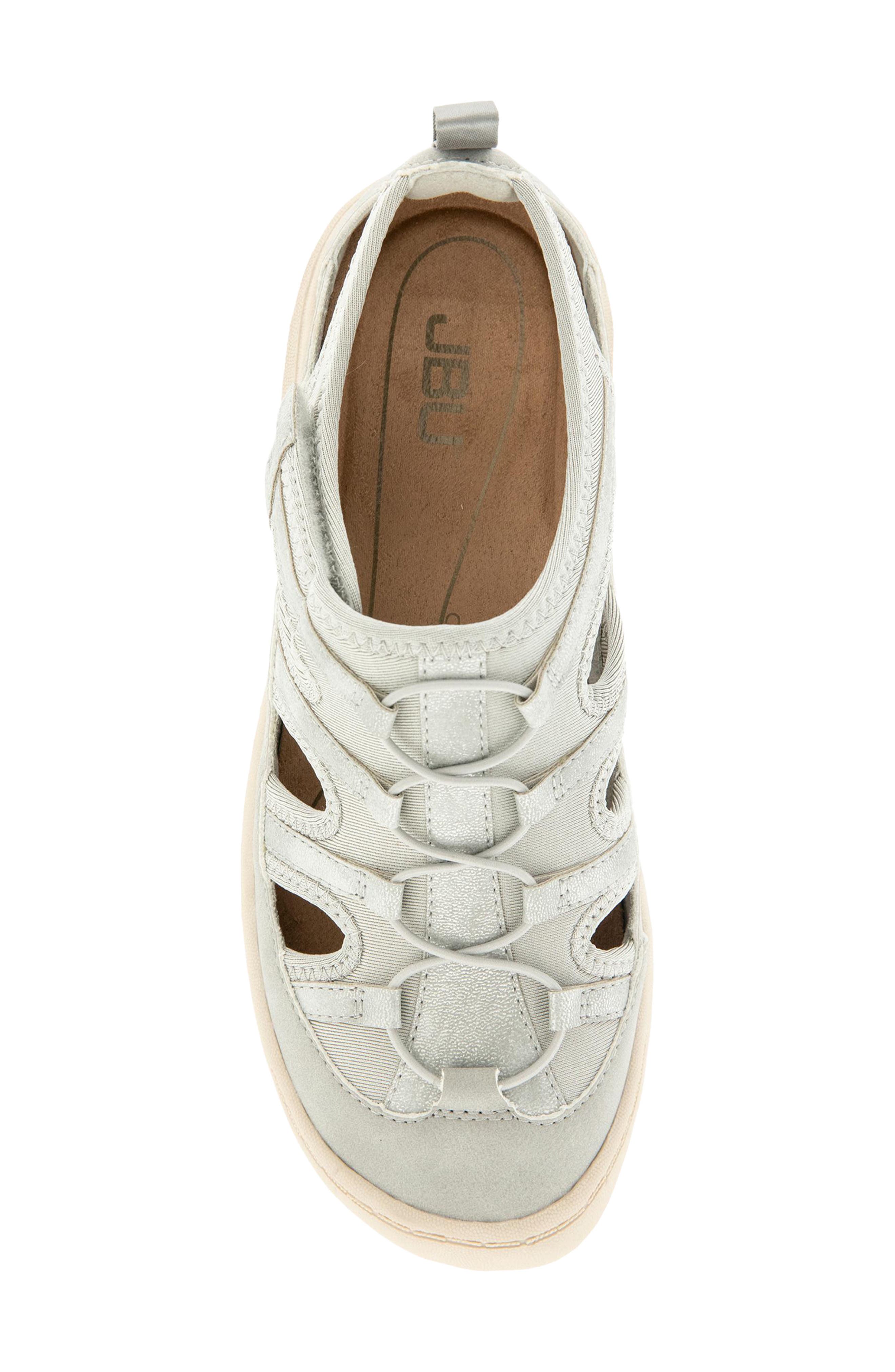 JBU Cupcake Fisherman Sneaker, Alternate, color, Silver