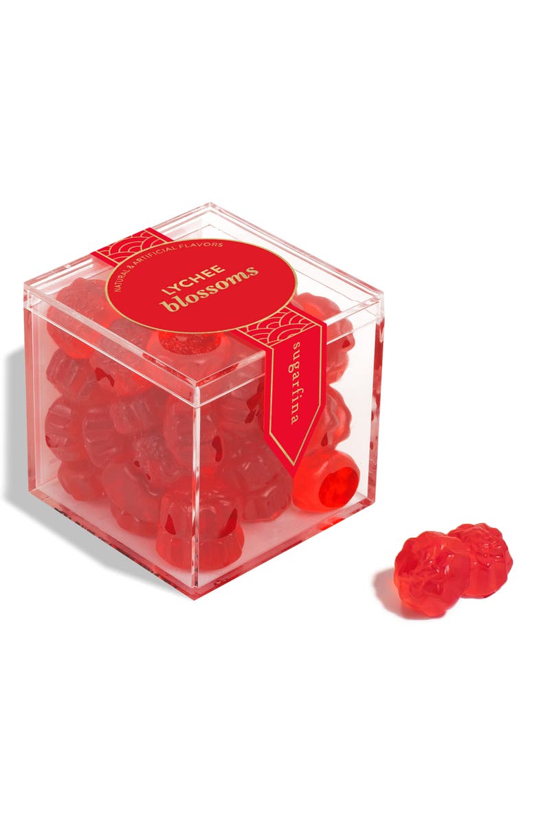 sugarfina Lychee Blossoms Set of 4 Candy Cubes, Alternate, color, 