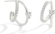 Mint & Lily The Nova Double Hoop Earrings