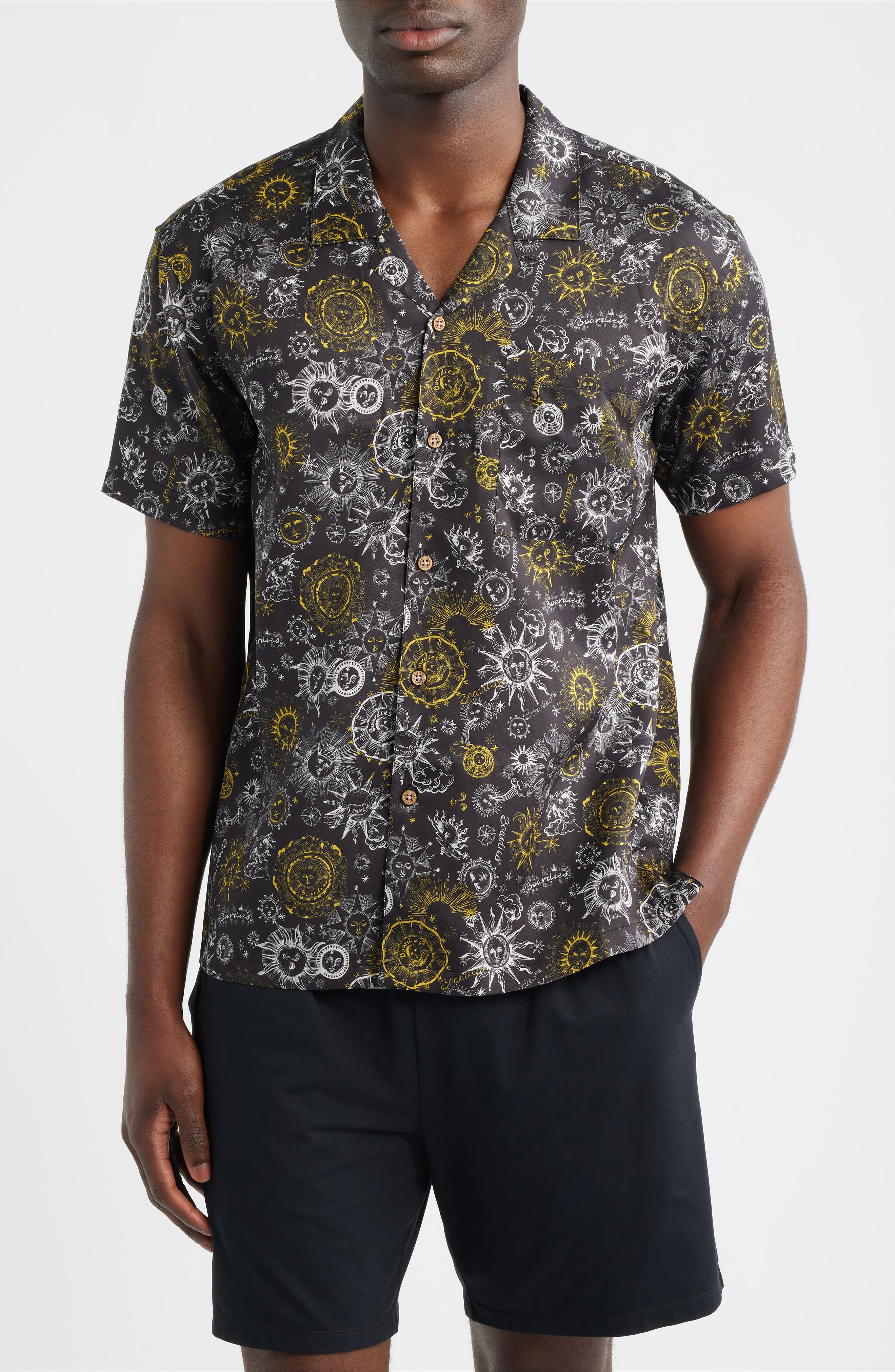 Sun Print Camp Shirt