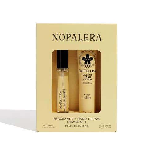 Hand Cream + Travel Perfume Set, Dulce de Cuerpo