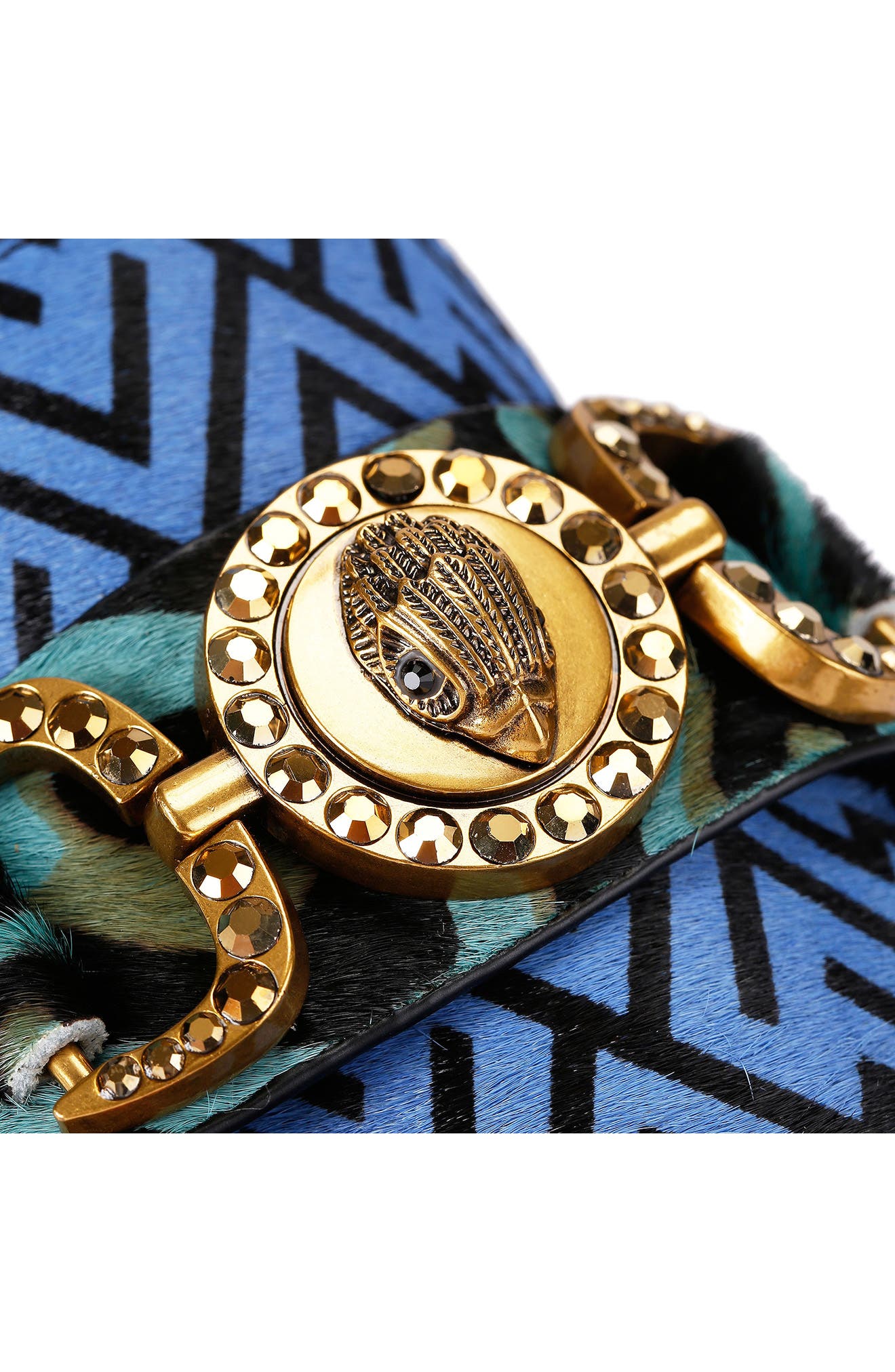 Kurt Geiger London Mansion Genuine Calf Hair Loafer, Alternate, color, Red Multi