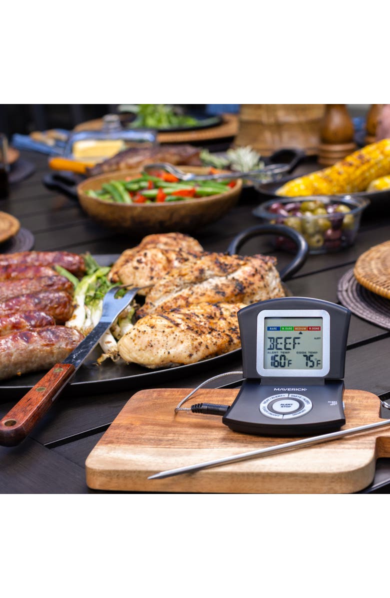 Maverick Compact Digital Roasting Thermometer, Alternate, color, Black