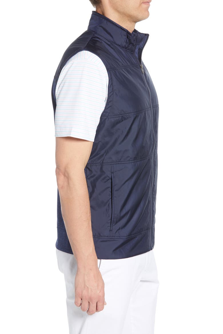 Stealth Hybrid Quilted Full Zip Vest, Alternate, color, LIBERTY NAVY