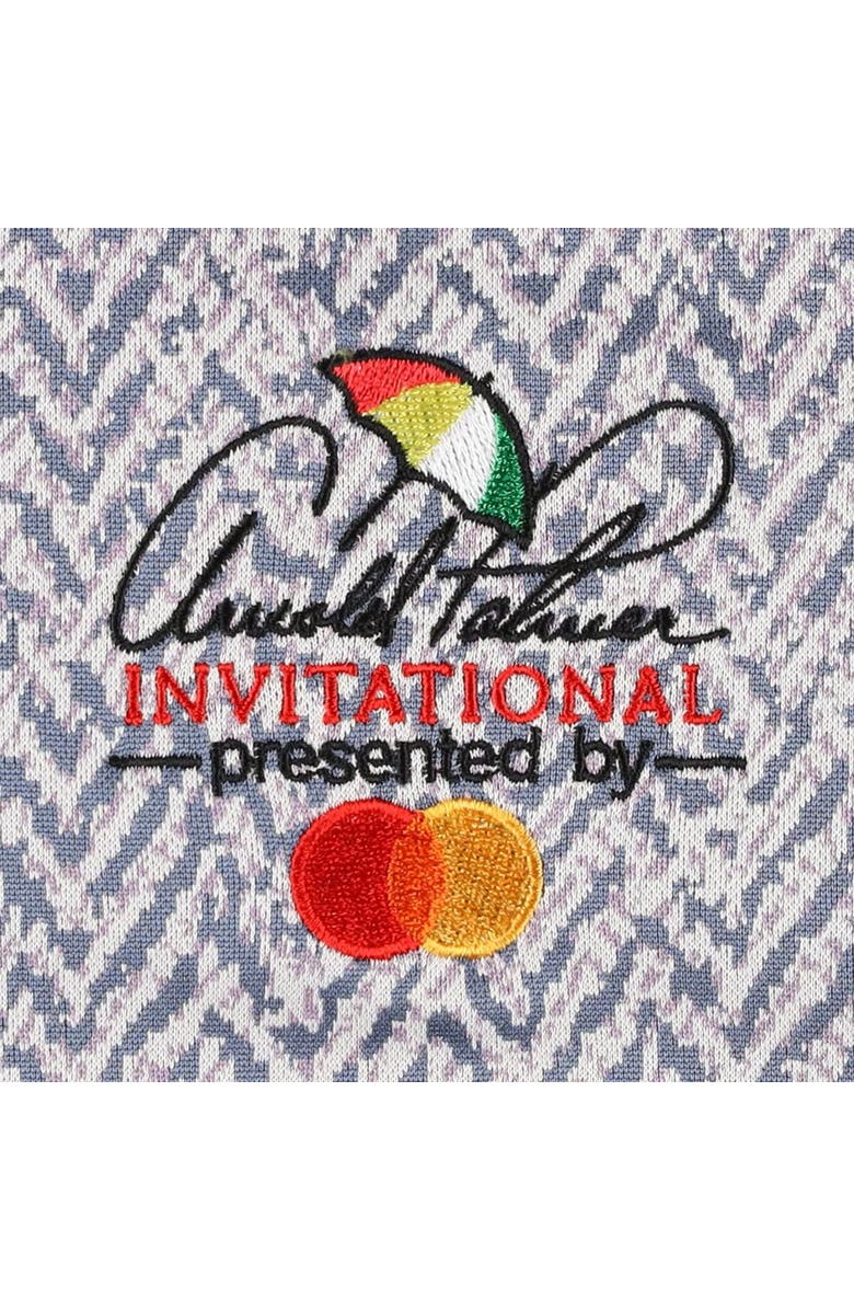 adidas Men's adidas Blue Arnold Palmer Invitational Ultimate365 Jacquard Polo, Alternate, color, Blue