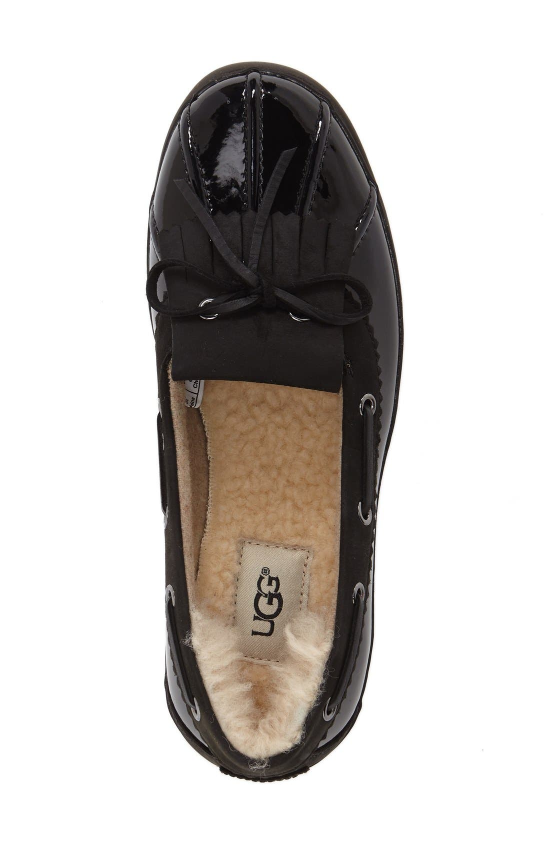 UGG<sup>®</sup> Haylie Waterproof Loafer, Alternate, color, 