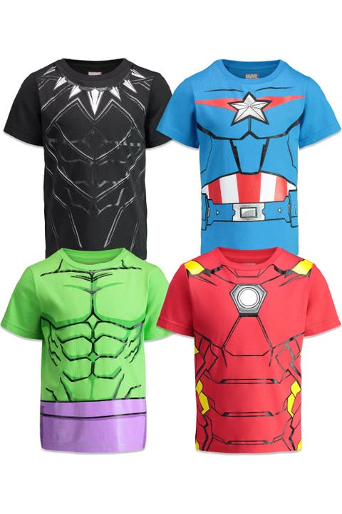 Avengers Short Sleeve T-Shirt Multipack
