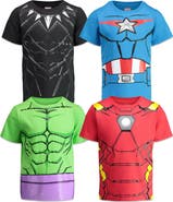 Marvel Avengers Short Sleeve T-Shirt Multipack
