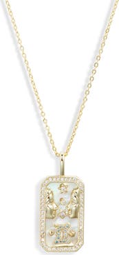 Melinda Maria Zodiac Pendant Necklace