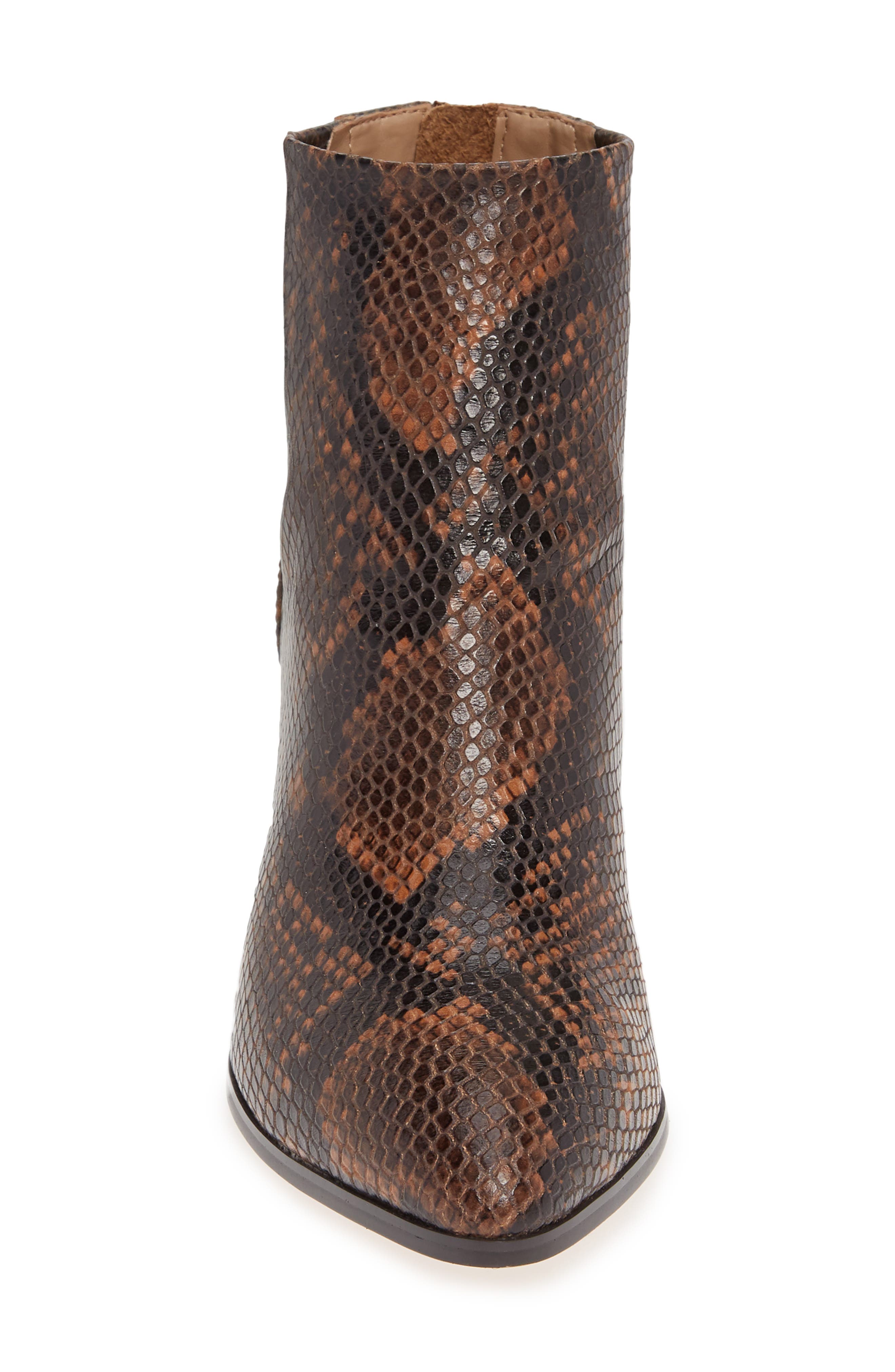 Steve Madden Jillian Bootie, Alternate, color, Brown Snake Print