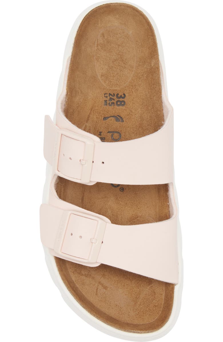 Birkenstock Papillio by Birkenstock Arizona Chunky Platform Sandal, Alternate, color, Light Rose