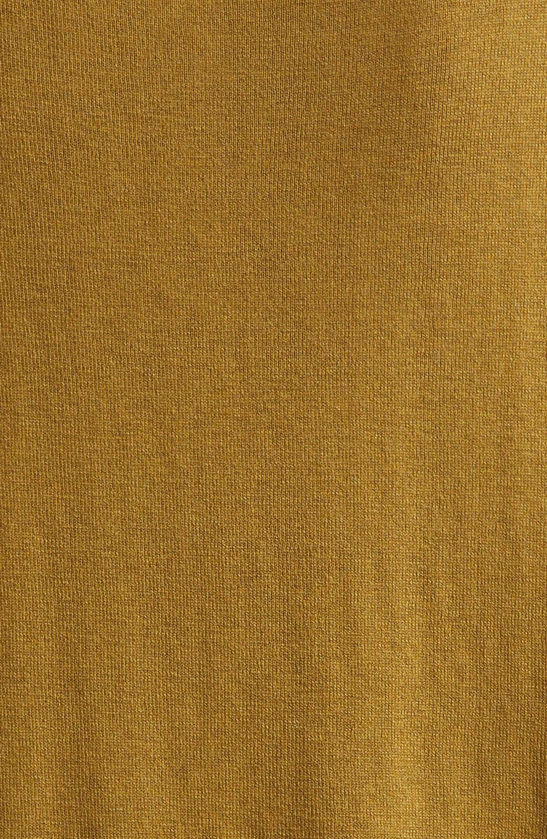 MM by Max Mara Musette Silk & Cotton Sweater, Alternate, color, Olive Green