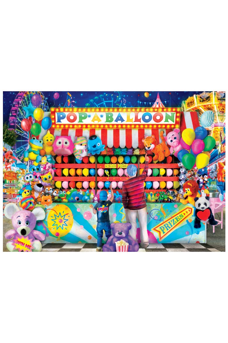 Pop-A-Balloon 1000 Piece Jigsaw Puzzle, Alternate, color, Multicolor
