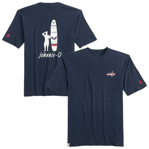 Men's johnnie-O Navy Washington Capitals Heathered Spencer T-Shirt