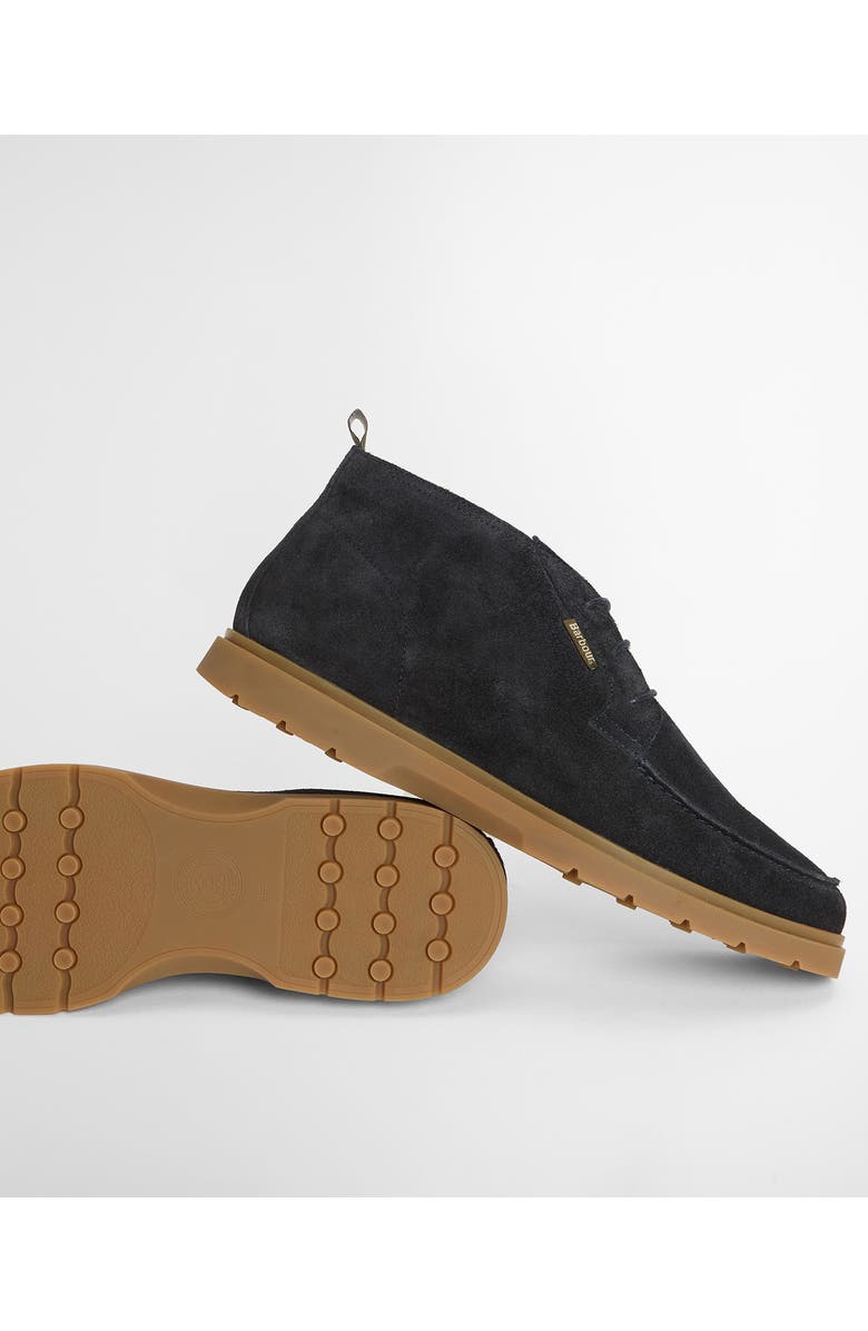Barbour Tucker Chukka Boot, Alternate, color, Navy Suede
