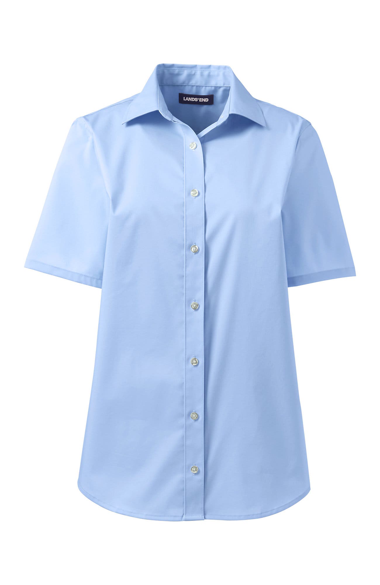 School Uniform  No Gape Short Sleeve Stretch Shirt - image 4