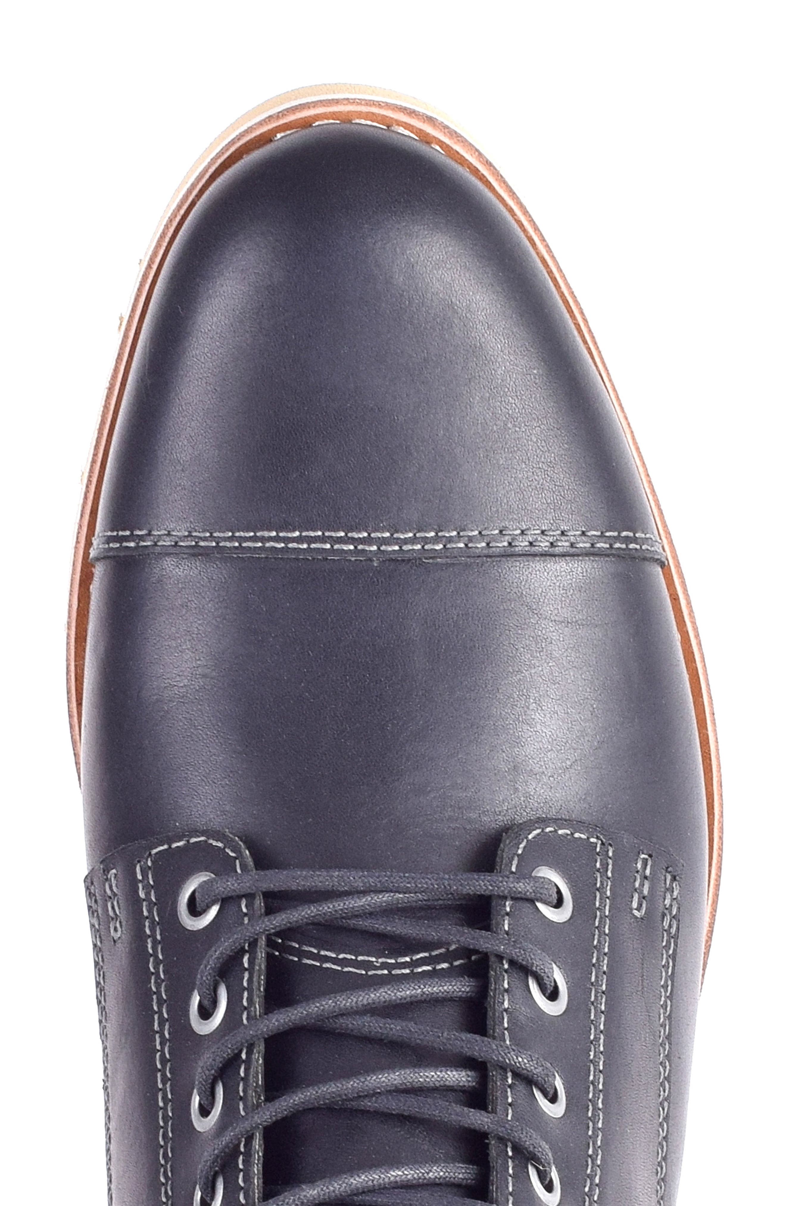 HELM Lou Cap Toe Boot, Alternate, color, 