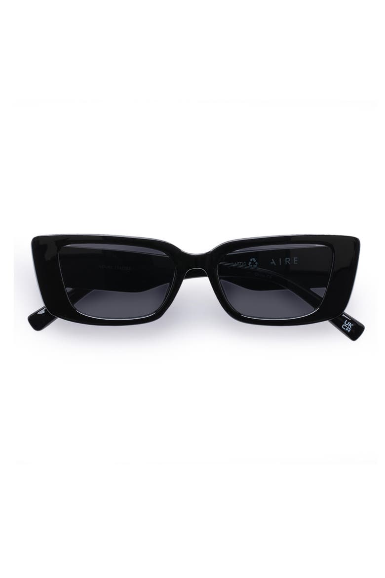 Novae 51mm Cat Eye Sunglasses, Alternate, color, BLACK