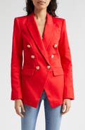 L'AGENCE Kendi Cotton Blazer