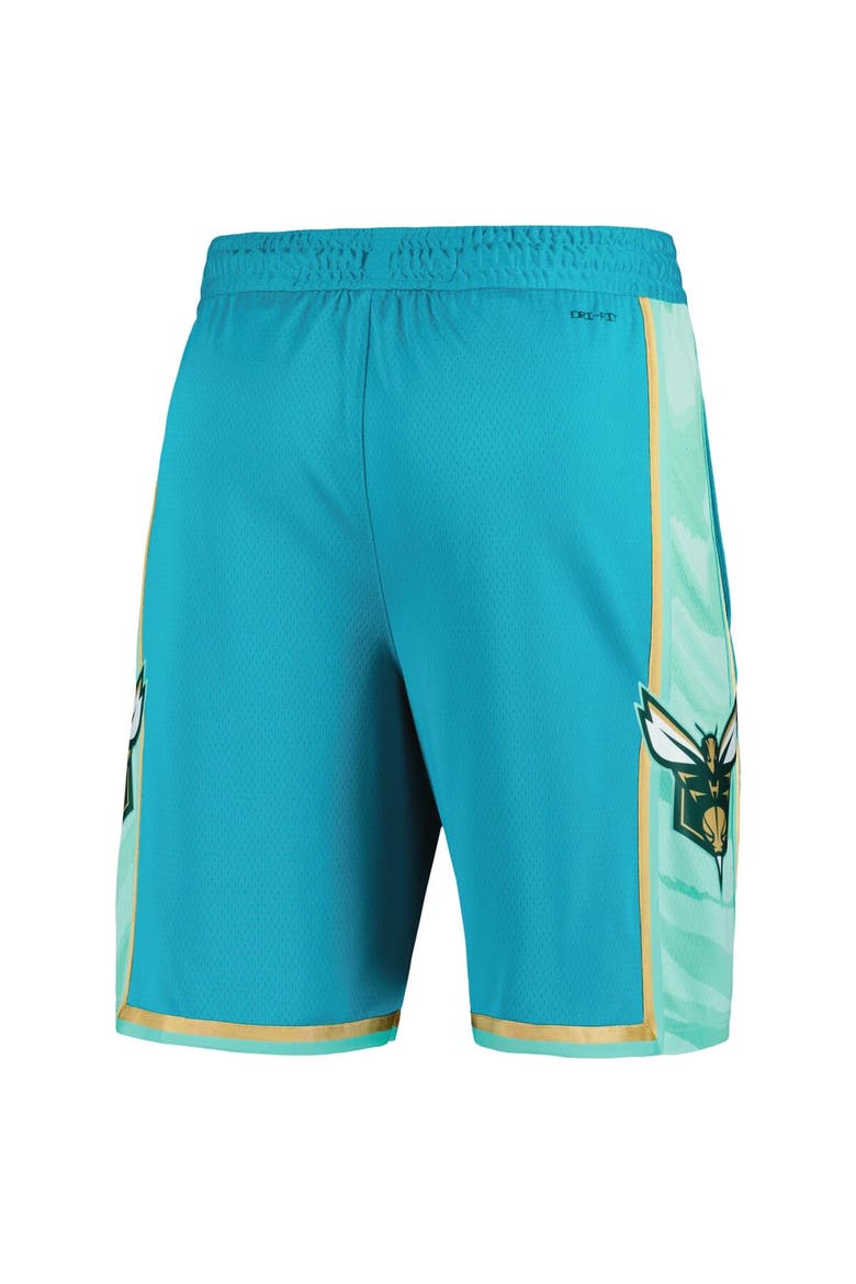 Men's Jordan Brand  Teal Charlotte Hornets 2023/24 City Edition Swingman Shorts, Alternate, color, Teal