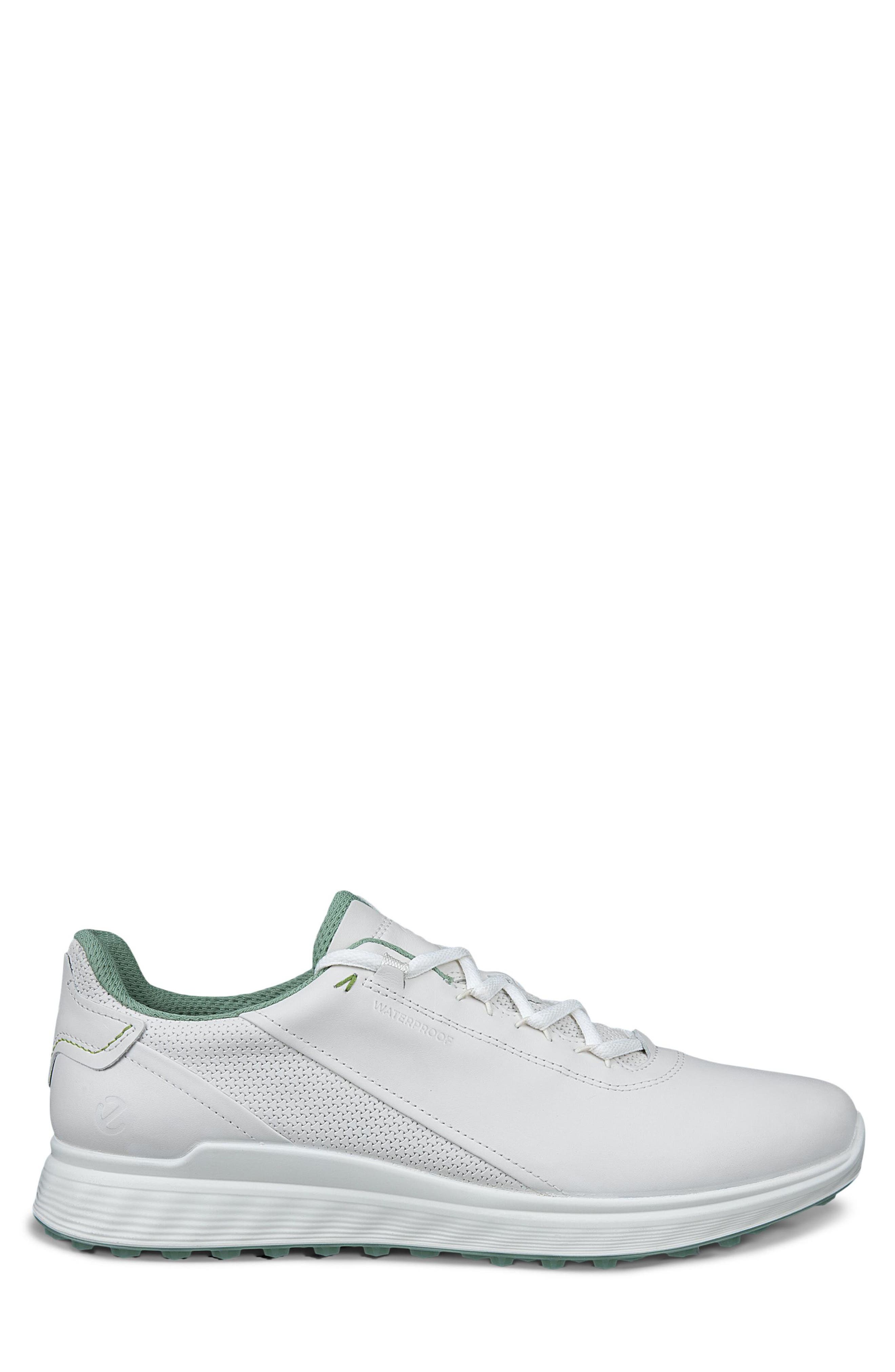 Waterproof Golf Shoe, Alternate, color, WHITE