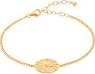 Monica Vinader Talisman Heart Pendant Bracelet