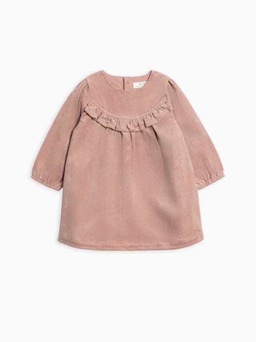 Kendi Dafina Corduroy Dress In Pink