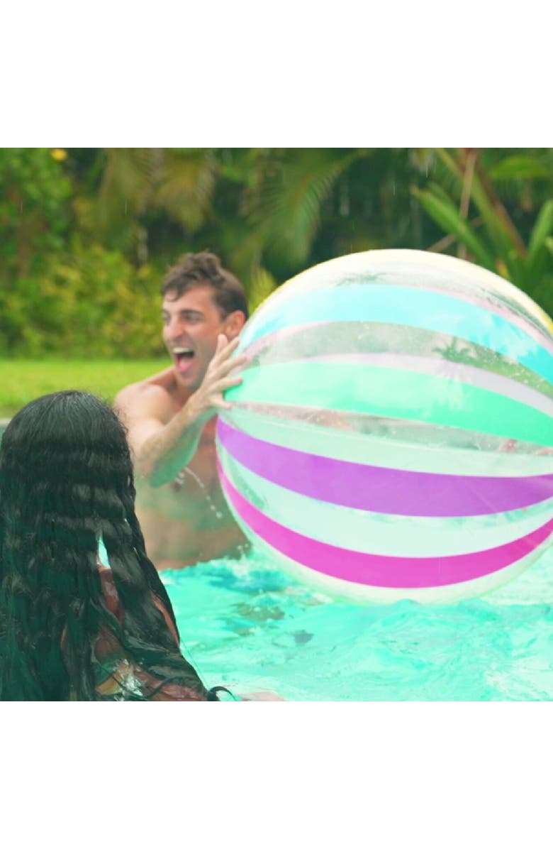 Intex Jumbo Beach Ball, Alternate, color, Multicolored