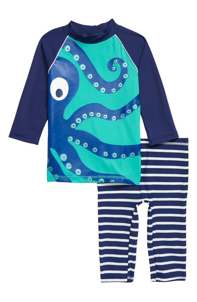 Mini Boden Surf Suit Two-Piece Rashguard Swimsuit, Main, color,