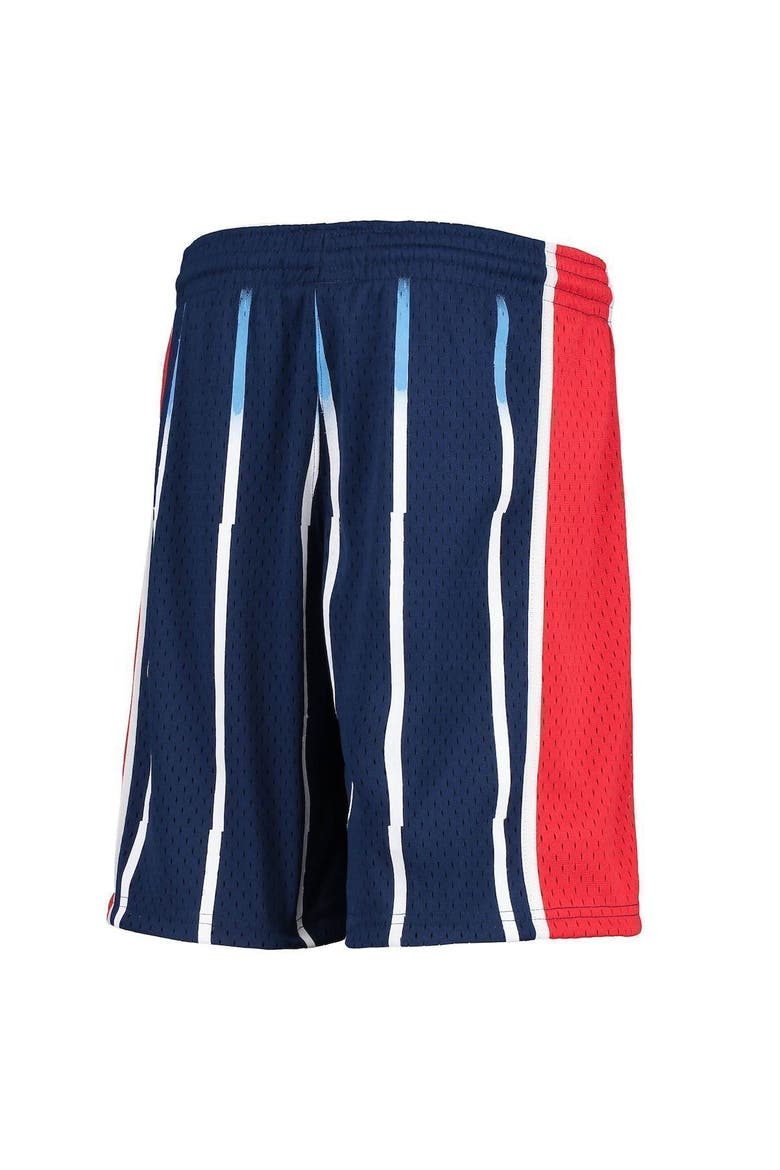 Youth Mitchell & Ness Navy Houston Rockets Hardwood Classics Swingman Shorts, Alternate, color, NAVY