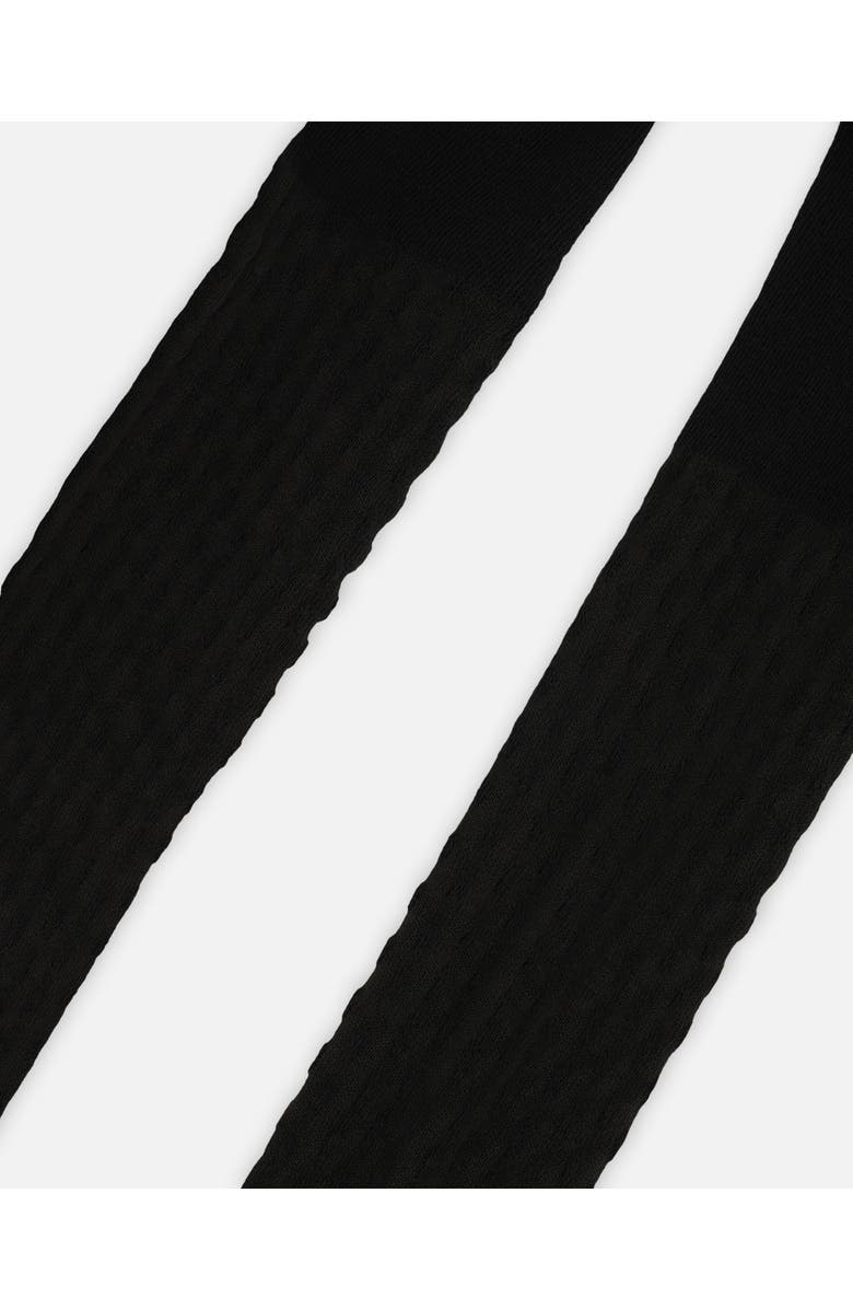 Deux par Deux Knit Tights, Alternate, color, Black