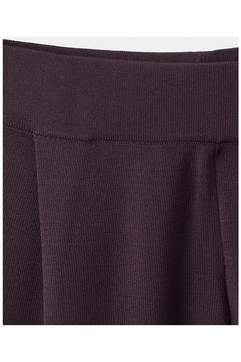 Knit Pull-On Straight Leg Pants, Alternate, color, BURGUNDY