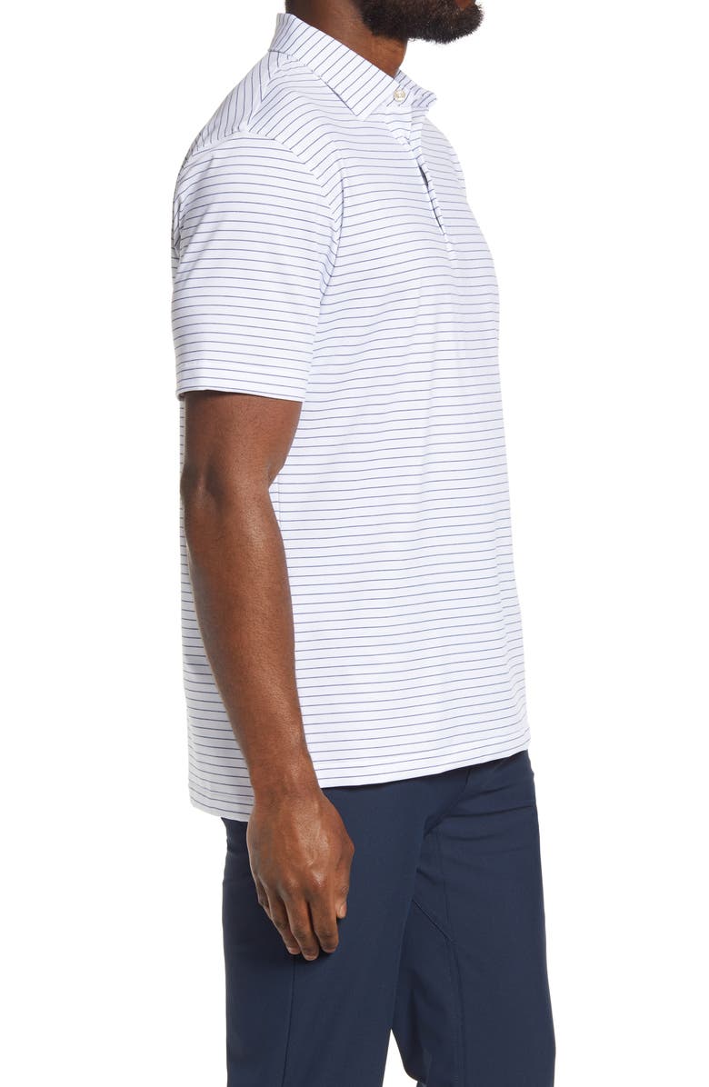 Peter Millar Crafty Pinstripe Performance Polo, Alternate, color, 