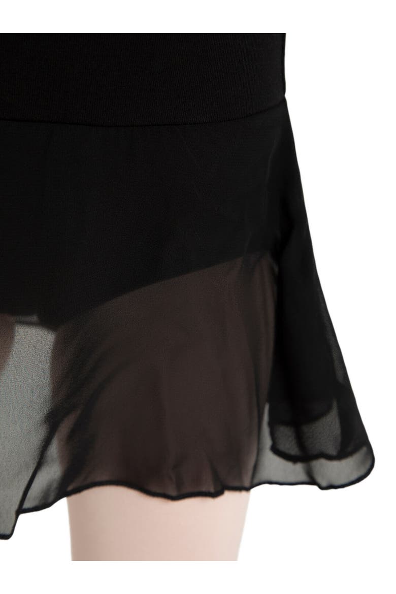 Flutter Sleeve Dress, Alternate, color, Black