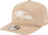 New Era Men's New Era Tan Baltimore Ravens 19TWENTY Adjustable Hat