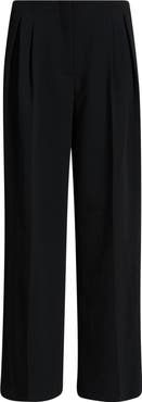 Open Edit Curator Crepe Pleated Trousers