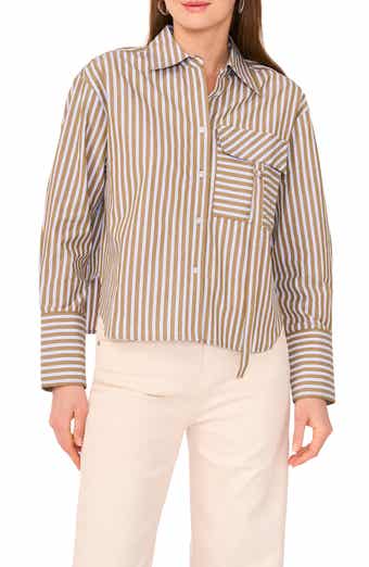 Parker The Vicki Long Sleeve Button Front Top