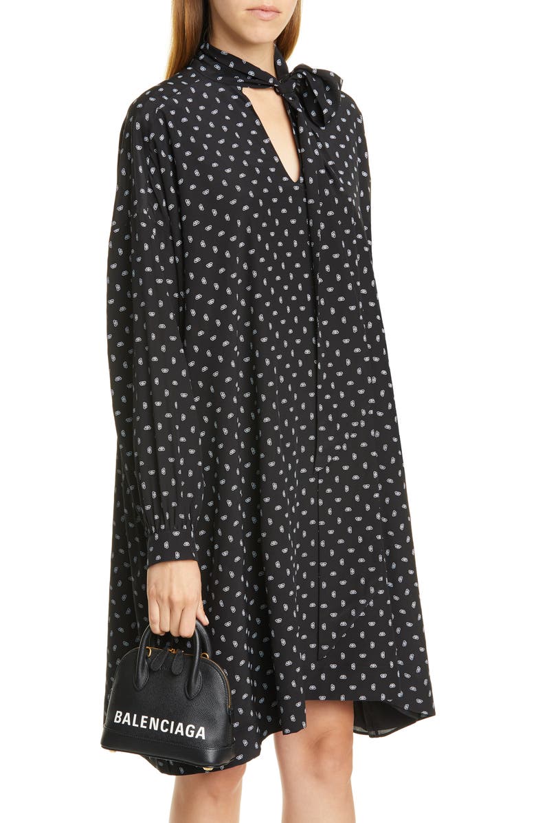 Balenciaga Extra Extra Small Ville Calfskin Top Handle Dome Satchel, Alternate, color,