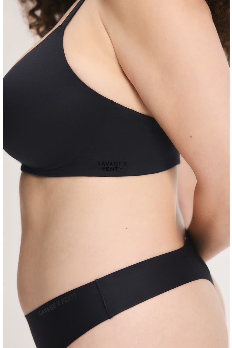 Soft N' Savage Wireless Push-Up Bra, Alternate, color, BLACK CAVIAR