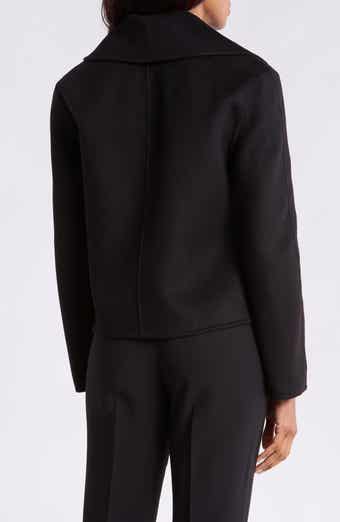 Winsome Cropped Double Face Coat