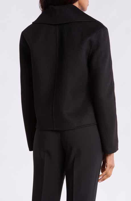 Winsome Cropped Double Face Coat