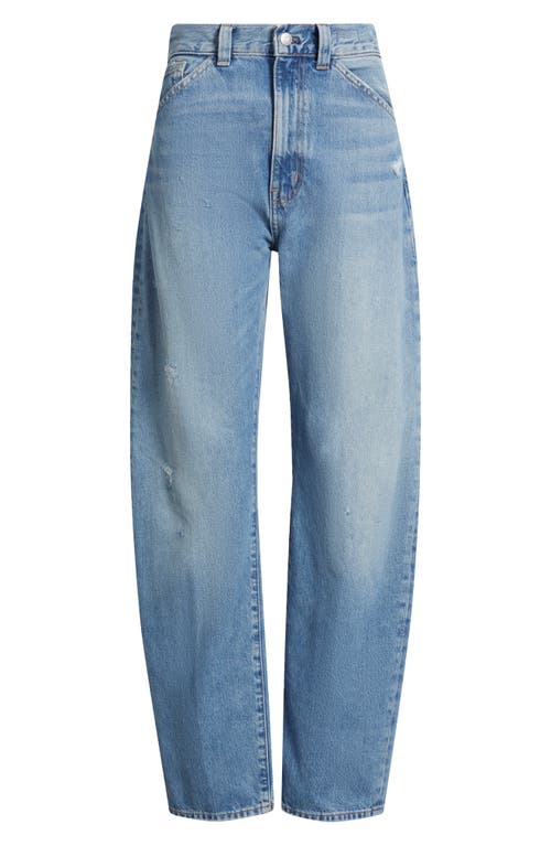 Madewell The Balloon Barrel Leg Jeans In Blue